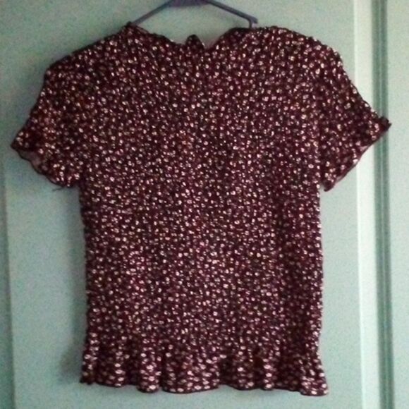 NORDSTROM BLACK / WHITE DAISY T TAHAARI SZ S/P - Picture 3 of 4